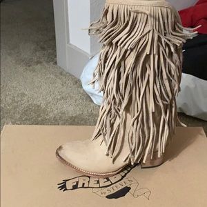 FreeBird fringe boot
